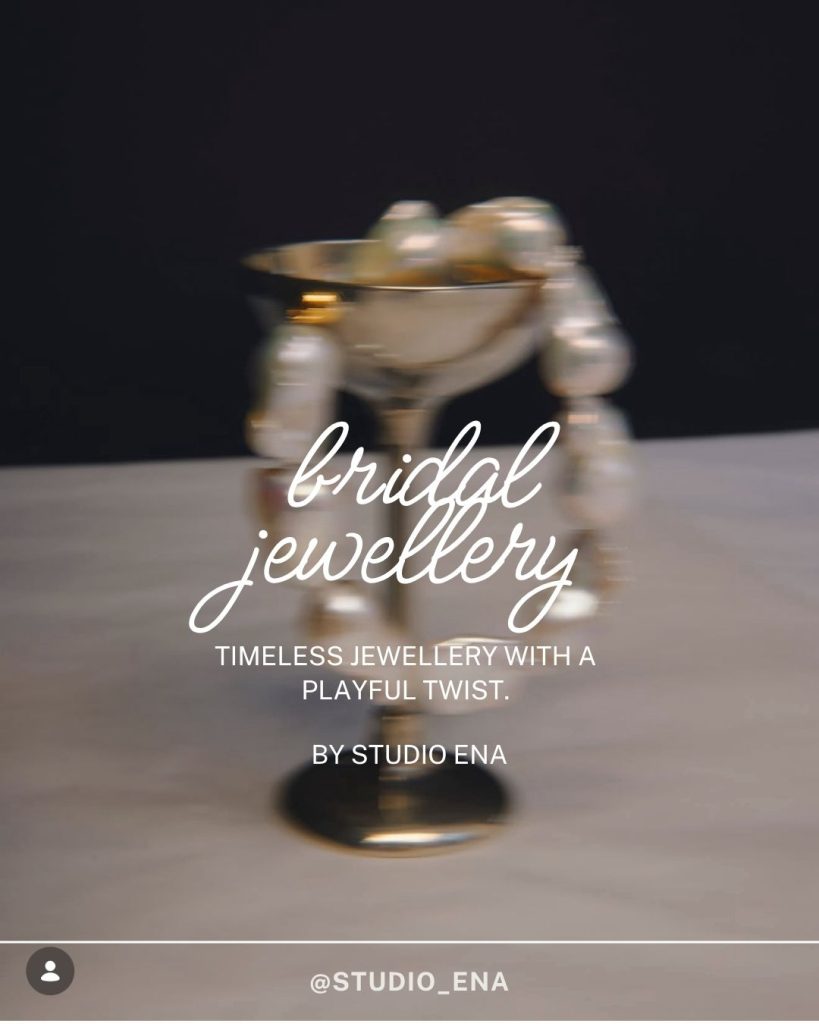 Bridal Pop-Up: Bridal jewellery by Studio Ena, Hof Bissee