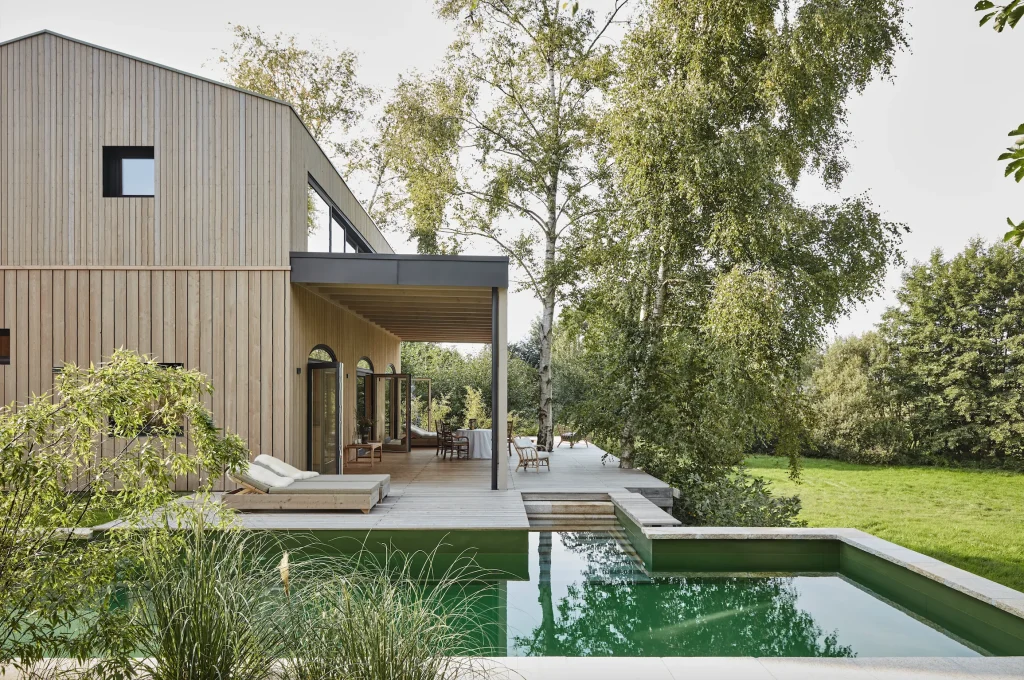 Træhus Zeniyo med naturpool – yoga retreats, Hof Bissee